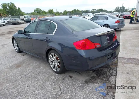2010 Infiniti G37 Journey z USA, uszkodzony, nr VIN JN1CV6AP6AM404687